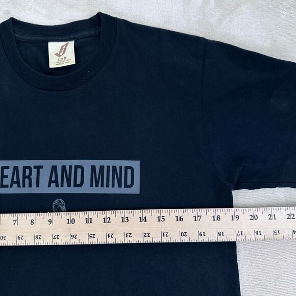 Billionaire Boys Club BBC Heart And Mind Shirt Mens Medium Black SS Tee - Picture 8 of 10
